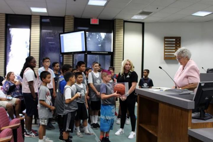 Boys and Girls Club Basketball Teams Certificates of Recognition